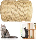 6mm Sisal Rope for Cat Scratching Posts - size: 110M
