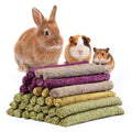 36pcs Rabbit Treats Chew Sticks Guinea Pig Toys Natural Timothy Grass Molar Teeth Sticks Bunny Hamster Chinchilla Small Animals - size: 36pcs treats