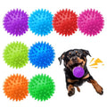 8 Pack 2.5” Squeaky Dog Balls for Small and Medium Dogs, Spiky Balls for Teething Puppies - color: Samll Set of 8