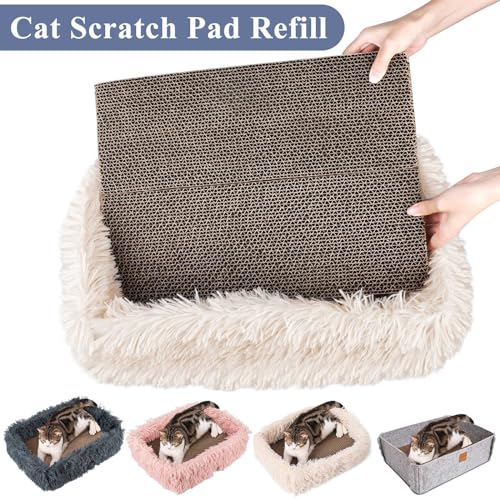 Cat Scratching Board Refill for Cat Box Bed