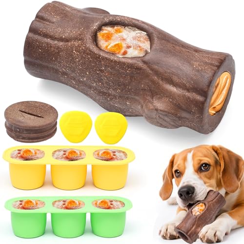 1 Pack Dog Toys for Aggressive Chewers Brown - color: Brown