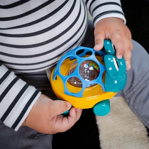 Baby Einstein Curious Car Neptune Oball Toy Car & Rattle, Ages 3 Months and Up - color: Neptune Curious Car