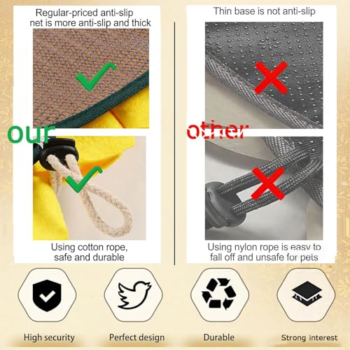 Snuffle Mat for Dogs Sunflower 19” x 19”, Large Interactive Slow Feeder Mat, Encourages Natural Foraging Skills, Plush Enrichment Toy for Mental Stimulation, Machine Washable Puppy Chew Toy - size: 19"L x 19"W