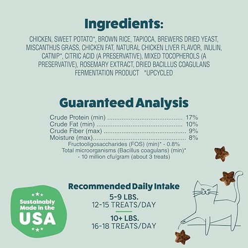 Shameless Pets Catnip N Chill Crunchy Cat Treats (Pack of 2) - size: 2.5 Ounce (Pack of 2)