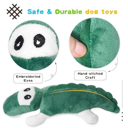 Squeaky Dog Toy for Puppy Small Medium Dogs, Stuffed Samll Dog Toys 12 Pack - color: 12 Pack Mixed Animals