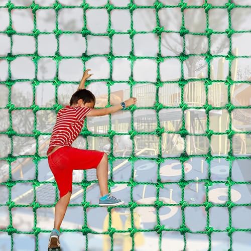 Outdoor & Indoor Premium Climbing Net - 8 Sizes Polyester Fiber. Easy Install with Extras. Handcrafted & Practical. Ideal Gift. (3ft x 9ft)
