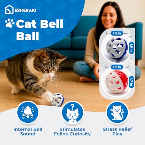 Flexible Cat Scratcher 5-Piece Bundle, Interactive Ball Track Cat Toy