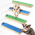 Mygeromon Sugar Glider Toy Climbing Steps Rat Cage Platform Accessories