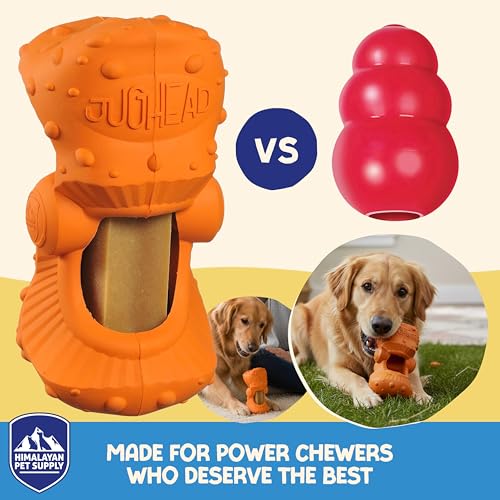 Himalayan Dog Chew Jughead Super Sized Dog Chew Holder, Hold Chews & Treats - style: Super