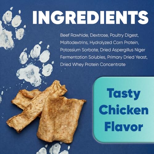 Virbac C.E.T. Enzymatic Oral Hygiene Chews for Dogs, Tartar Control, Small - size: Small 11-25lbs
