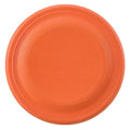 XIGOU Dog Flying Disc - Durable Rubber Flying Disc Dog Toy - 9.25" Indestructible Rubber Dog Flying Discs Flyer Dog Toys - Puncture Resistant & Bite Resistant Extremely - for Medium Large Dogs - color: Orange