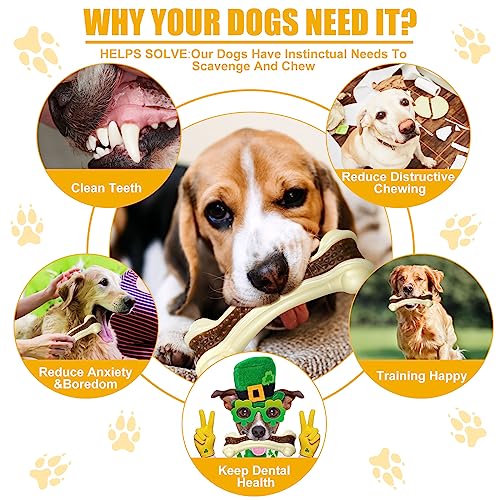 Sosation 3 Pack Nylon Dog Chew Bone Toy, Curved Bone, Small, Large, Medium - size: Small, Large, Medium, style: Curved Bone
