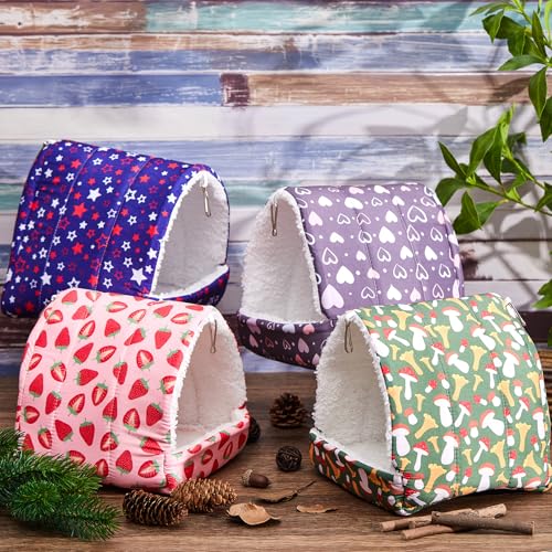 Cinnvoice Guinea Pig Hideout Bed Washable House Cage, Classic, 7.9 in - size: 7.9 in, style: Classic