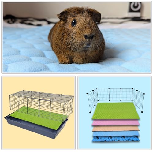 Fleece Cage Liner for Guinea Pigs and Rabbits