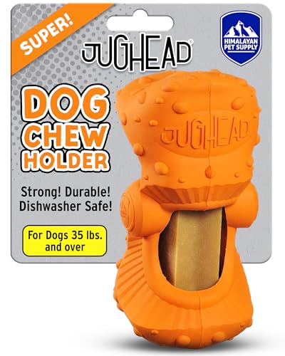 Himalayan Dog Chew Jughead Super Sized Dog Chew Holder, Hold Chews & Treats - style: Super