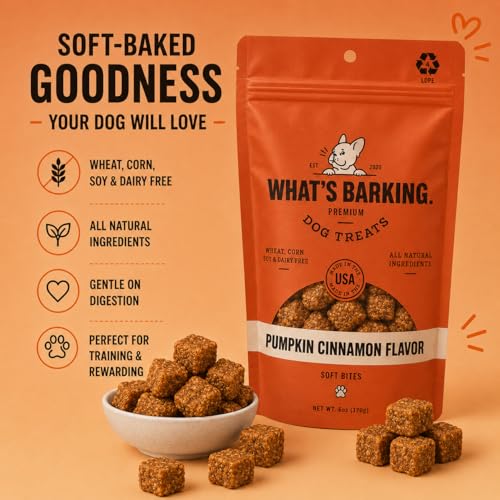 Soft Bites Dog Treats, Pumpkin Cinnamon, 6oz 3pck - size: 6 Ounce (Pack of 3)