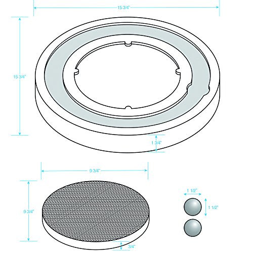 Catify Spin n' Scratch Interactive Cat Scratcher - Round - color: Scratch & Spin