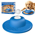 Multi-Purpose Silicone Slow Feeder & Lick Mat for Dogs & Cats (Blue) - color: Blue