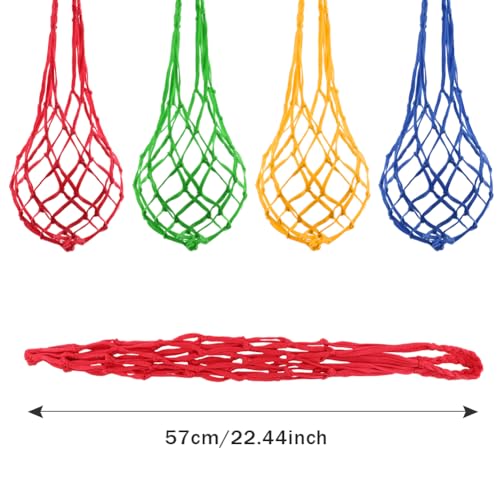 4 Pack Chicken Vegetable Hanging Feeder Mesh Veggie Holder Bags