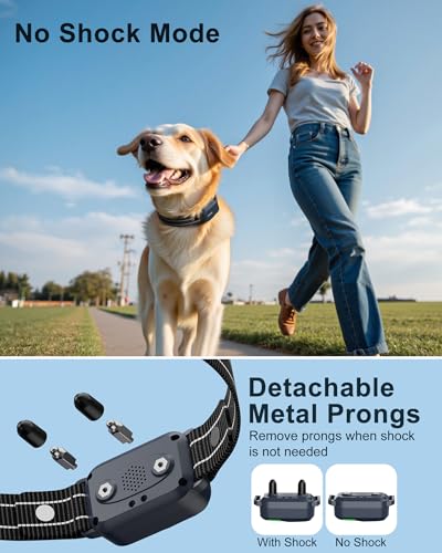 Dog Shock Collar - 4500FT Dog Training Collar with Remote - color: Dark Blue