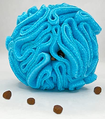 Glory To Dog Puppy/Small Breed Snuffle Dog Puzzle Ball Toy Blue Extra Small - color: Blue, size: Extra Small