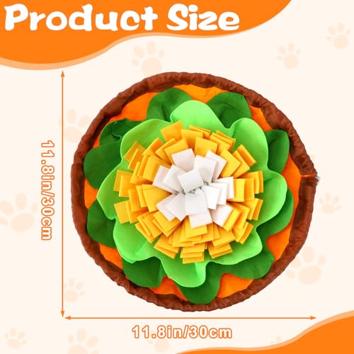PETKNOWS Rabbit Foraging Mat, Snuffle Puzzle Toy for Small Pets
