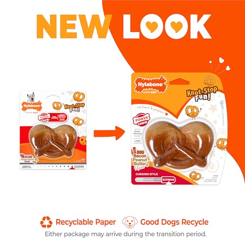 Nylabone Power Chew Pretzel Dog Chew Toy, Small - color: Pretzel 1 Pack, size: Small