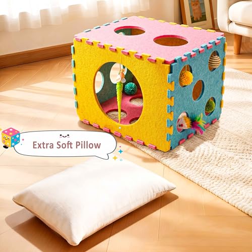41 Pcs Interactive Cat Toys for Indoor Cats, Kitten Toys - style: Contemporary