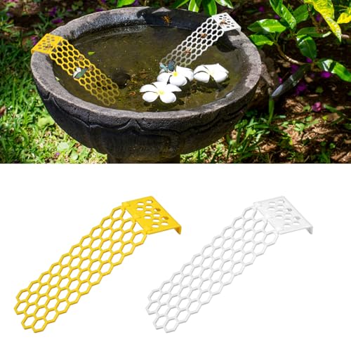 2PCS Floating Bee Ladders, Beehive-Shaped Floating Bee Island for Drinking