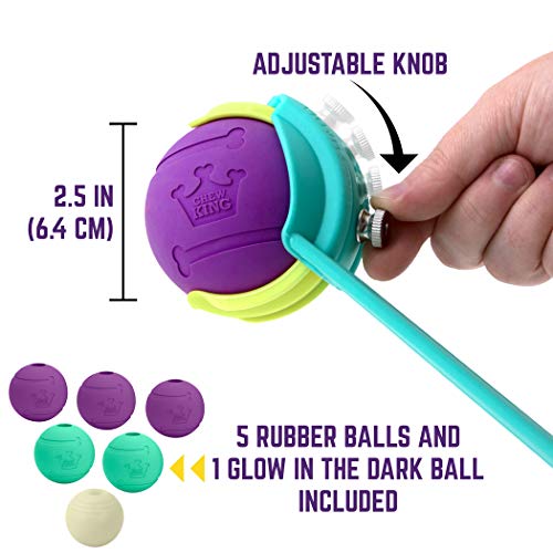 Ball Launcher - 2.5" Balls, Ball Launcher - 3" Balls, Medley 3pk/2.75", Medley 3pk/3.25", Small Float and Glow Flyer, Large Float and Glow Flyer - color: Ball Launcher, size: 2.5" (Ball Launcher)