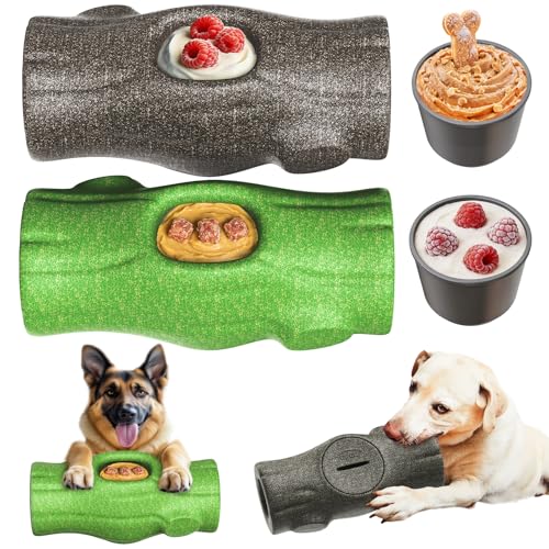 KADTC 2 Pack XXL 3-in-1 Dog Frozen Treat & Lick & Chew Toy for Large Dogs - size: XXL-2PCS