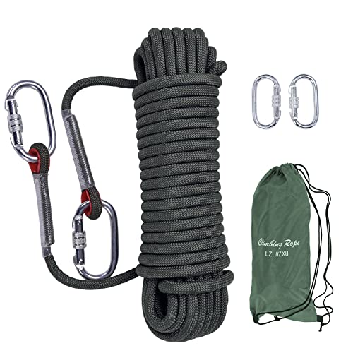 Climbing Rope, Rappelling Rope - color: Green, size: 165FT