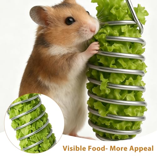 2Pcs Rat Enrichment Toys Bird Food Holder Rat Parrot Foraging Toy