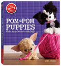 Klutz Pom-Pom Puppies Craft Kit, 8" Length x 1.5" Width x 9" Height, Natural