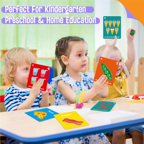 Food Flashcards, 50 Double-Sided Cards, Veggies, Fruits, Snacks, Desserts, Grain Cards Educational Learning Tools for Preschool and Toddlers Learning (2 Reclosable Rings Attached) - style: Food Flashcards