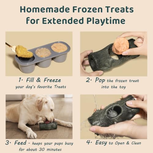 MENGJINGO Stuffable Dog Toys for Aggressive Chewers, Medium/Large Dogs - size: Large_1 Pack