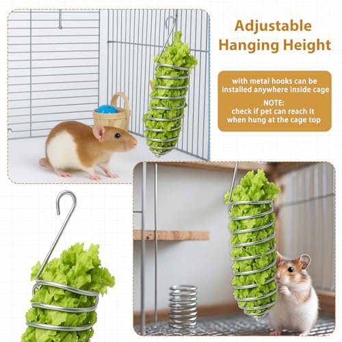 2Pcs Rat Enrichment Toys Bird Food Holder Rat Parrot Foraging Toy