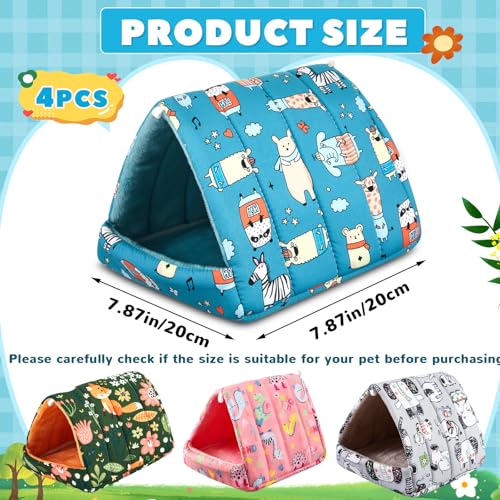 Cinnvoice Guinea Pig Hideout Bed Washable House Cage, Wonder Tale, 7.9 in - size: 7.9 in, style: Wonder Tale
