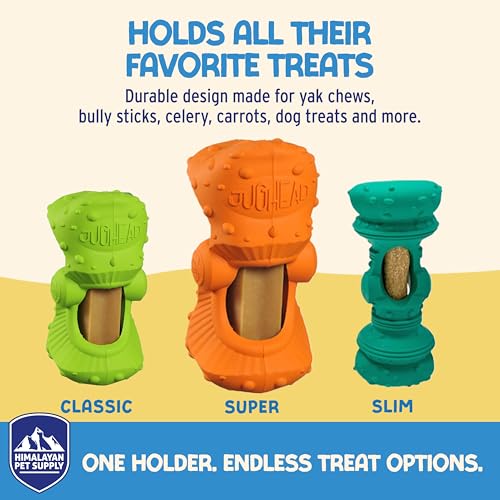 Himalayan Dog Chew Jughead Classic Dog Chew Holder, Hold Chews & Treats - style: Classic