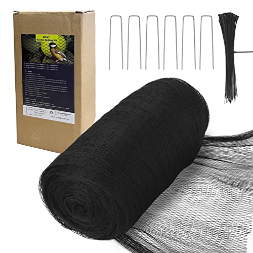 Bird Netting for Garden Protection, Anti Bird Mesh Garden Netting 28 x 30FT - size: 28 x 30 FT