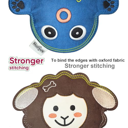 Squeaky Dog Flyers 2-Pack Sheep Octopus Fetch Discs