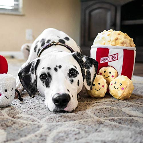 ZippyPaws Burrow Interactive Dog & Puppy Toys for Boredom - Popcorn Bucket - style: Popcorn Bucket