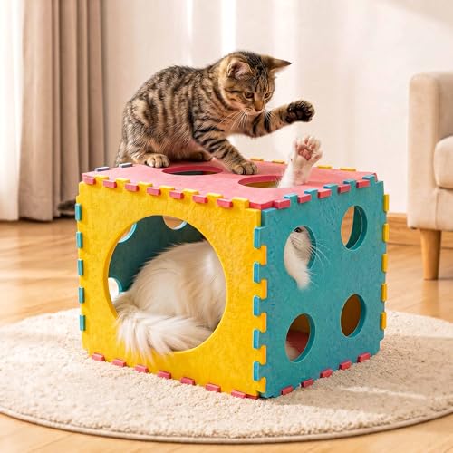 41 Pcs Interactive Cat Toys for Indoor Cats, Kitten Toys - style: Contemporary