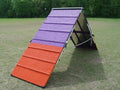 Rubber Surface Dog Agility A-Frame (7'), "On-Wheel Interface is Ready - size: 7'