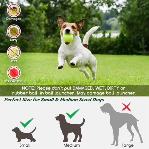 SOCO Automatic Ball Launcher for Dogs, 15 2-Inch Balls, Blue - color: Blue-15 balls