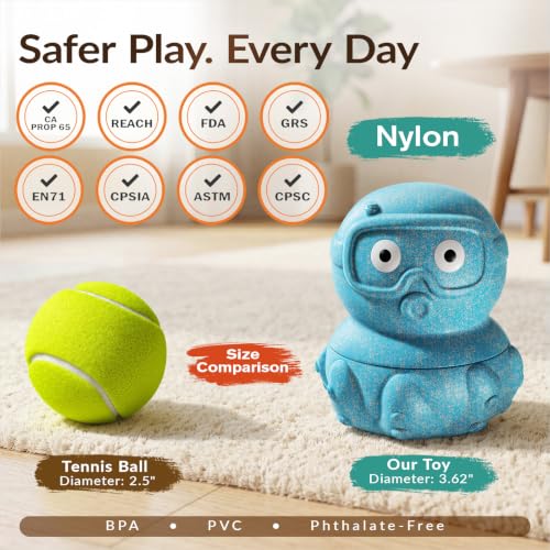 KADTC L, 3 in 1, Frozen Treat Dog Toy, Kibble Dispenser & Chew & Lick Toy