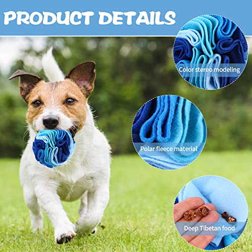 2 Pcs Snuffle Ball for Dogs Interactive Dog Toys Encourage Foraging Skills - color: 2 Pcs