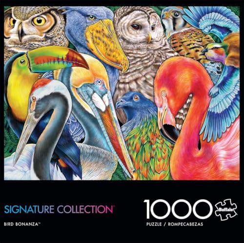 Buffalo Games - Bird Bonanza - 1000 Piece Jigsaw Puzzle for Adults