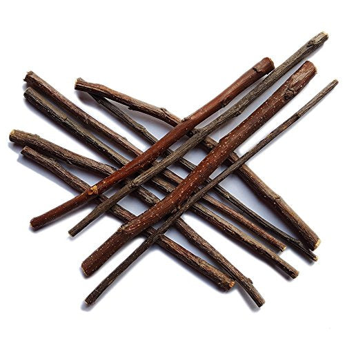 sharllen 300g(10.5oz) Apple Sticks (About 90 Sticks) Pet Chew Toys for Rabbits Chinchilla Guinea Pigs by - size: 10.5 Ounce (Pack of 1)