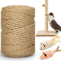 328FT 1/4 Inch Cat Scratching Sisal Rope for Cat Trees & Posts - color: Natural, size: 328ft